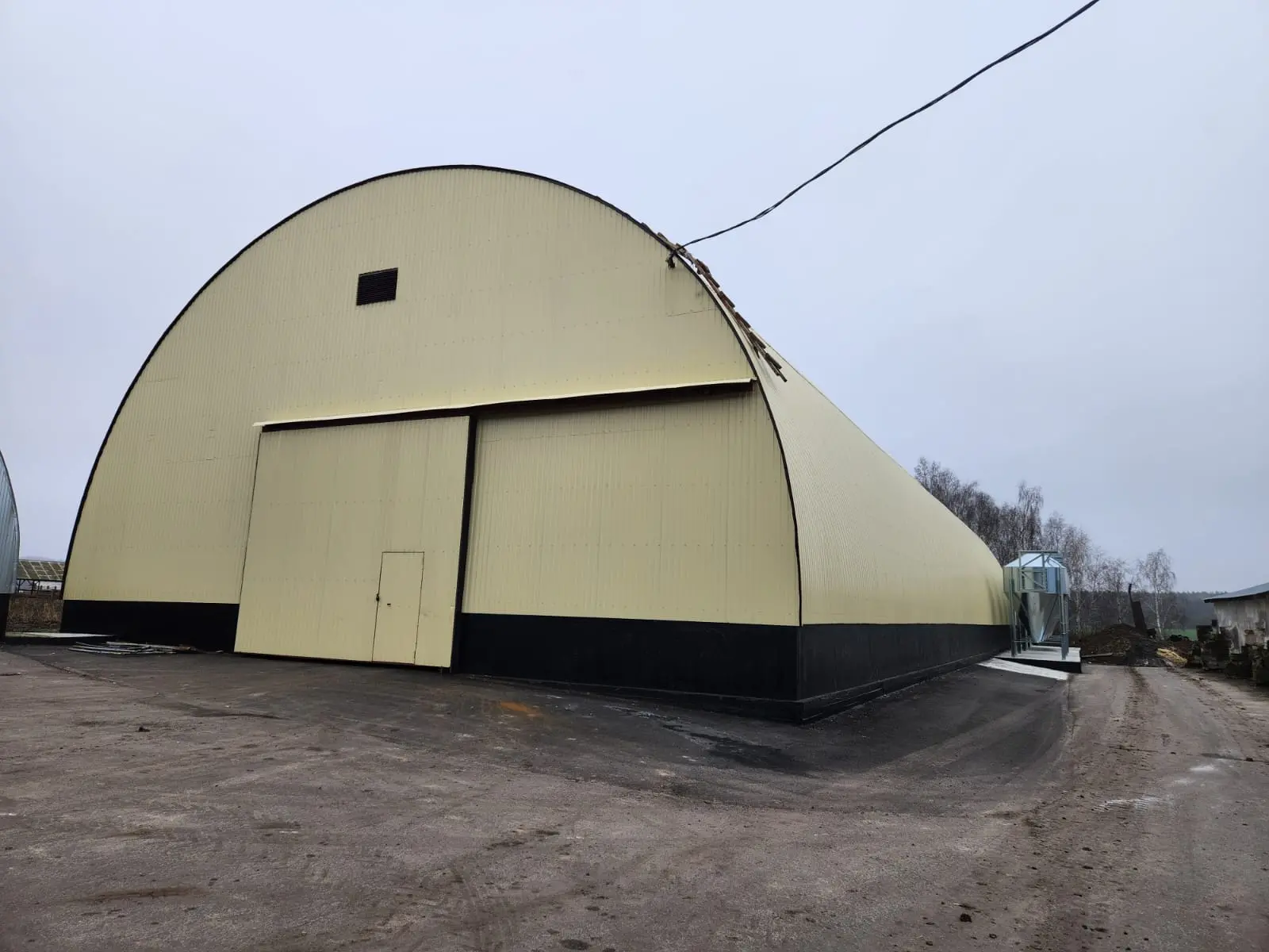 Строительство комбикормового завода 18 * 57 м